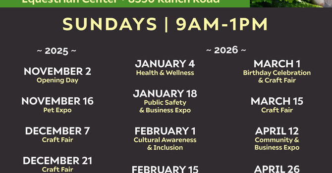 Parkland Farmer's Market